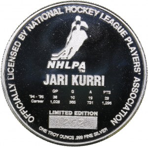 Finland medal Jari Kurri - Hockey