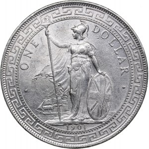 Great Britain Trade Dollar 1901 B