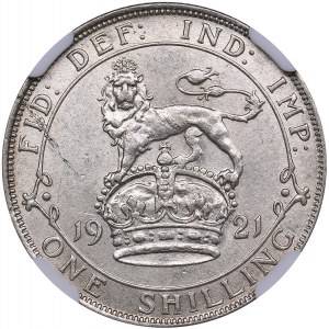 Great Britain One schilling 1921 - NGC AU 58