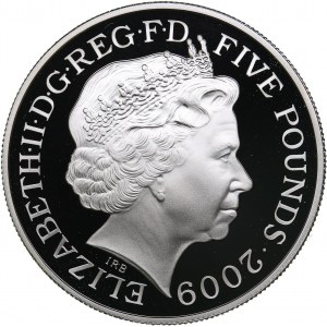 Great Britain 5 pounds 2009 Olympics