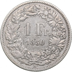 Switzerland 1 francs 1850