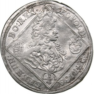 Hungary 1/4 taler 1701