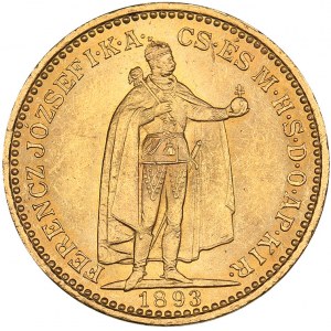 Hungary 20 korona 1893