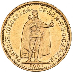 Hungary 10 korona 1907