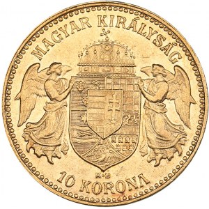 Hungary 10 korona 1907