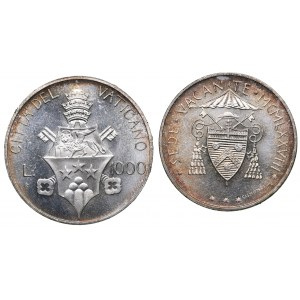 Vatican 1000 & 500 lire 1978 (2)