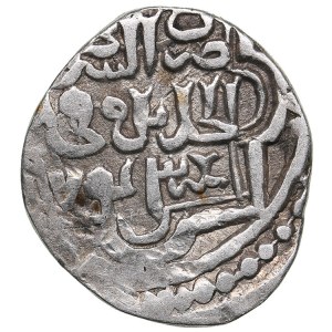 Islamic, Mongols: Jujids - Golden Horde - Saray al-Jadida AR dirham AH743 - Jani Beg (1341-1357 AD)