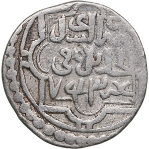 Islamic, Mongols: Jujids - Golden Horde - Saray al-Jadida AR dirham AH743 - Jani Beg (1341-1357 AD)