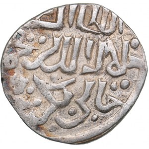Islamic, Mongols: Jujids - Golden Horde - Saray al-Jadida AR dirham AH744 - Jani Beg (1341-1357 AD)