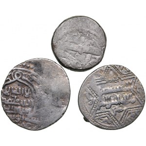 Islamic, Ghaznavid, ilkhanide, Urtukids AR dirham (3)