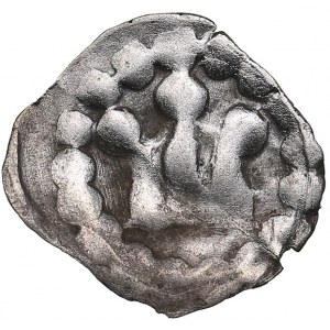 Reval pfennig (crown bracteate) Anonymous (1265-1332)