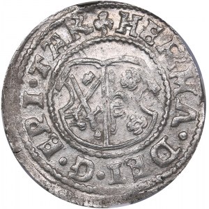 Dorpat ferding ND (1558) - Hermann II Wesel (1552-1558) - NGC MS 64