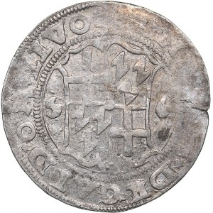 Riga 1/2 mark 1556 - Wilhelm Markgraf von Brandenburg & Heinrich von Galen (1551-1556)