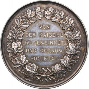 Estonia - Livonia medal Imperial Livonian Charitable and Economic Society ca 1860/80
