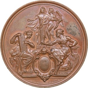 Estonia - Livonia medal Livonian Association for the Promotion of Agriculture and Industry ca 1860/70
