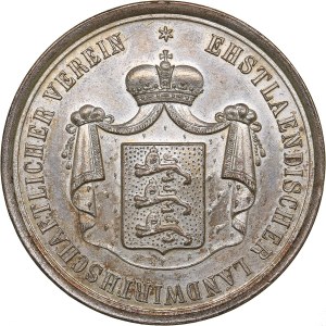 Estonia medal Estonian Agricultural Society ca 1900