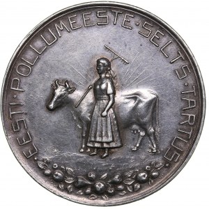 Estonia medal Estonian Agricultural society in Tartu 1920