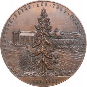 Estonia medal 250th years of Northern Paper and Cellulose Works, 1927