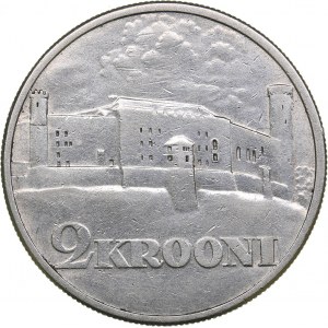 Estonia 2 krooni 1930 - Toompea - Long 1