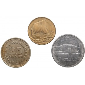 Estonia lot of coins (3)