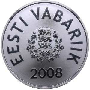 Estonia 10 krooni 2008 - Olympics - NGC PF 69