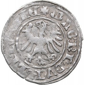 Lithuania 1/2 grosz ND - Alexander Jagiellon (1492-1506)