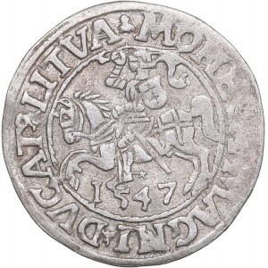 Lithuania 1/2 grosz 1547 - Sigismund II Augustus (1545-1572)