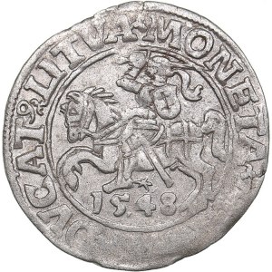 Lithuania 1/2 grosz 1548 - Sigismund II Augustus (1545-1572)