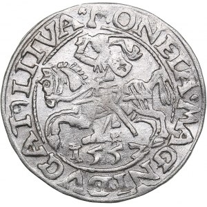 Lithuania 1/2 grosz 1557 - Sigismund II Augustus (1545-1572)