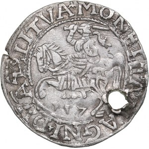 Lithuania 1/2 grosz 157 - Sigismund II Augustus (1545-1572)