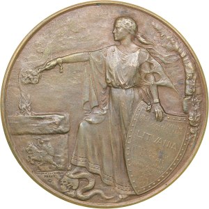 Lithuania medal First president of Lithuania. Antanas Smetona. 1919 (1920)