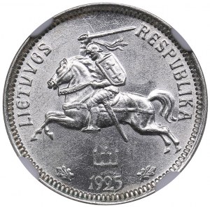 Lithuania 1 litas 1925 - NGC MS 62