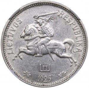 Lithuania 2 litu 1925 - NGC AU 58