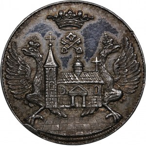 Latvia award medal of the Guild of St. John in Riga 1883