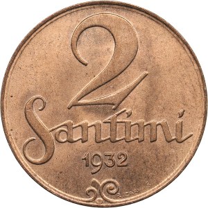 Latvia 2 santimi 1932