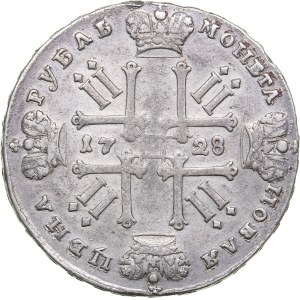 Russia Rouble 1728 - Peter II (1727-1729)