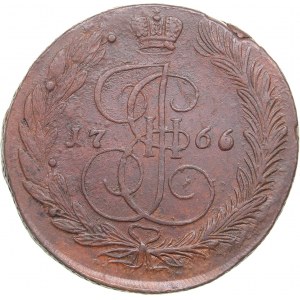 Russia 5 kopecks 1766 ЕМ