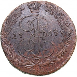 Russia 5 kopecks 1768 EM