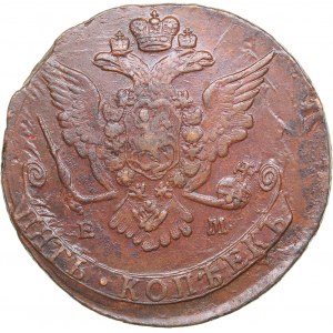 Russia 5 kopecks 1768 ЕМ