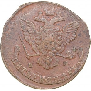 Russia 5 kopecks 1768 ЕМ