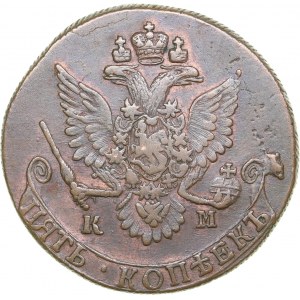 Russia 5 kopecks 1782 КМ