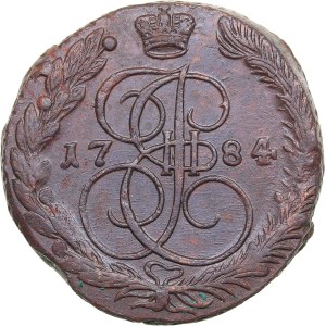 Russia 5 kopecks 1784 ЕМ