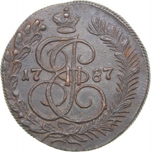 Russia 5 kopecks 1787 КМ