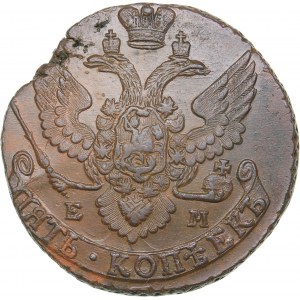 Russia 5 kopecks 1793 ЕМ