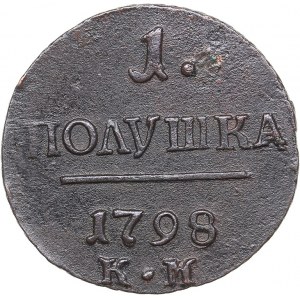 Russia 1 polushka 1798 КМ