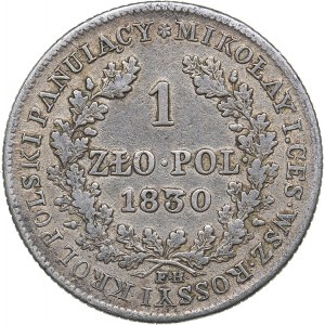 Russia - Poland 1 zloty 1830 KG