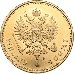 Russia - Grand Duchy of Finland 20 markkaa 1880 S