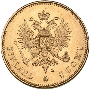 Russia - Grand Duchy of Finland 20 markkaa 1904 L