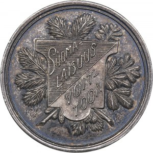 Russia - Grand Duchy of Finland medal Snellman, Johan Wilhelm 1806-1906 Finnishness to Victory