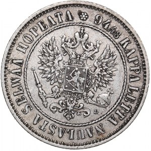 Russia - Grand Duchy of Finland 1 markkaa 1908 L